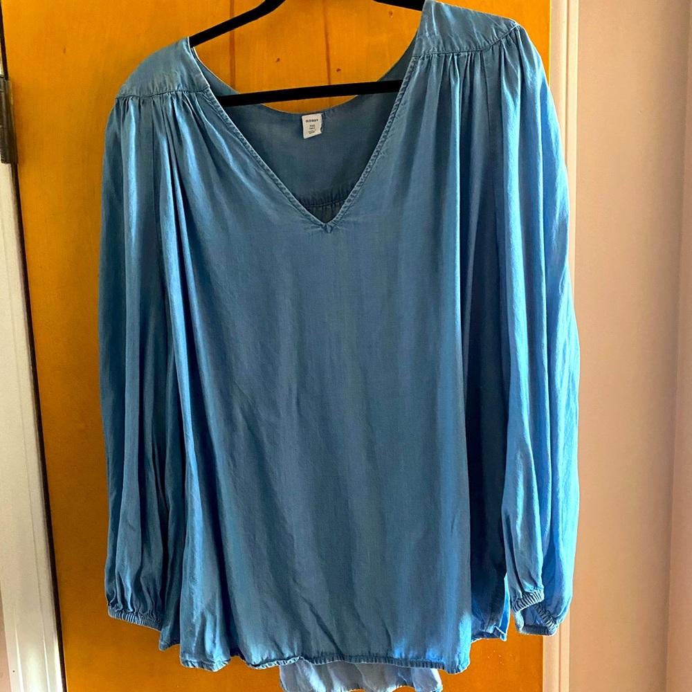 Blue Jean color women’s blouse